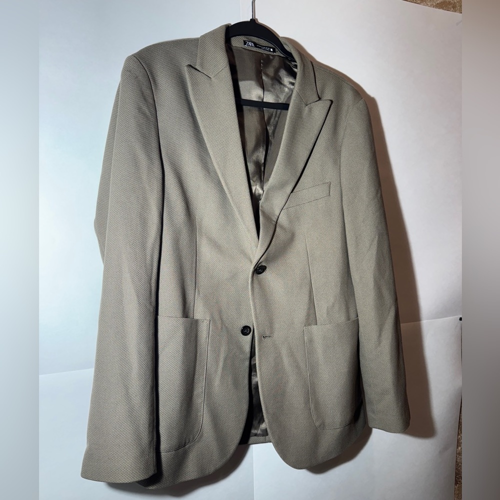 Zara Tan Blazer - Picture 3 of 7